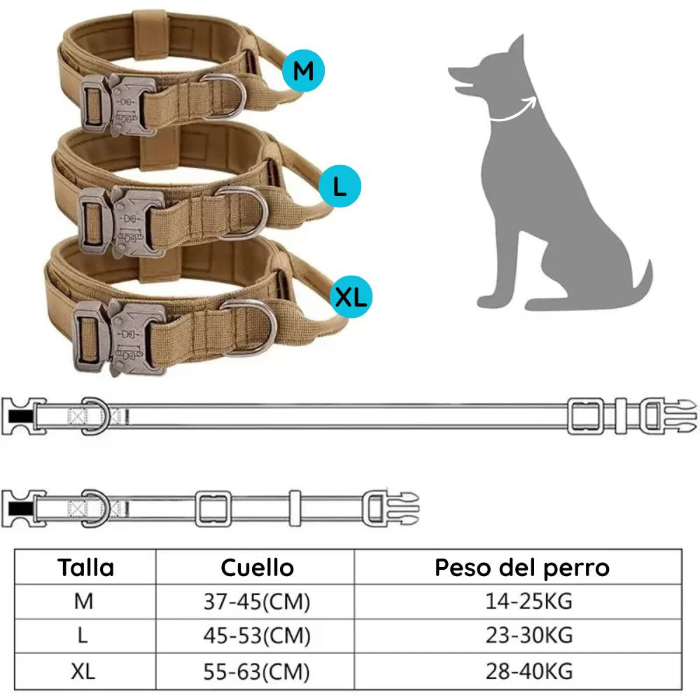 Collar Táctico + Parche Personalizado