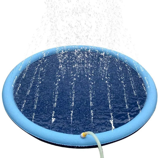 Piscina con Chorros para Perro