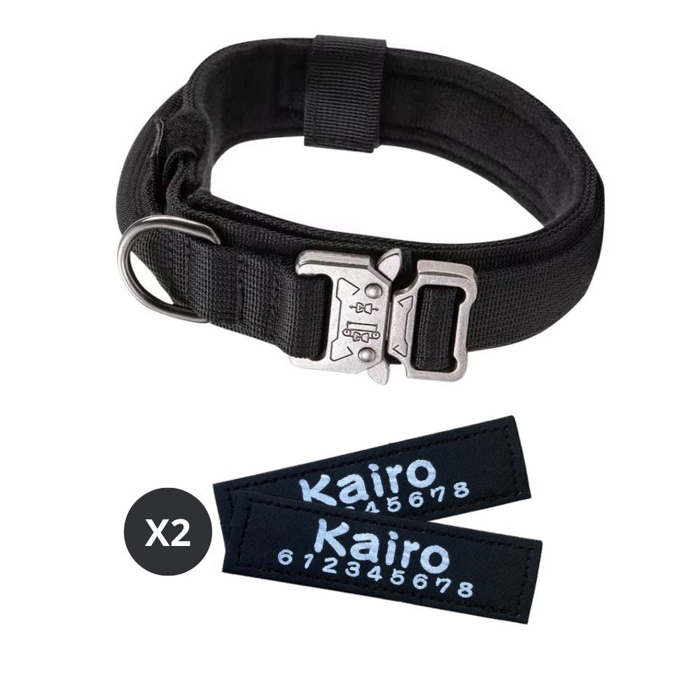 Collar Táctico + Parche Personalizado
