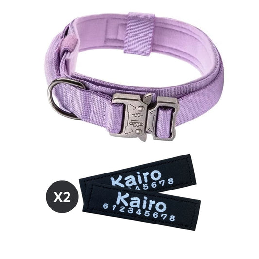 Collar Táctico + Parche Personalizado