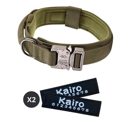 Collar Táctico + Parche Personalizado